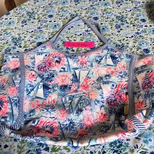 Lilly Pulitzer beach bag
